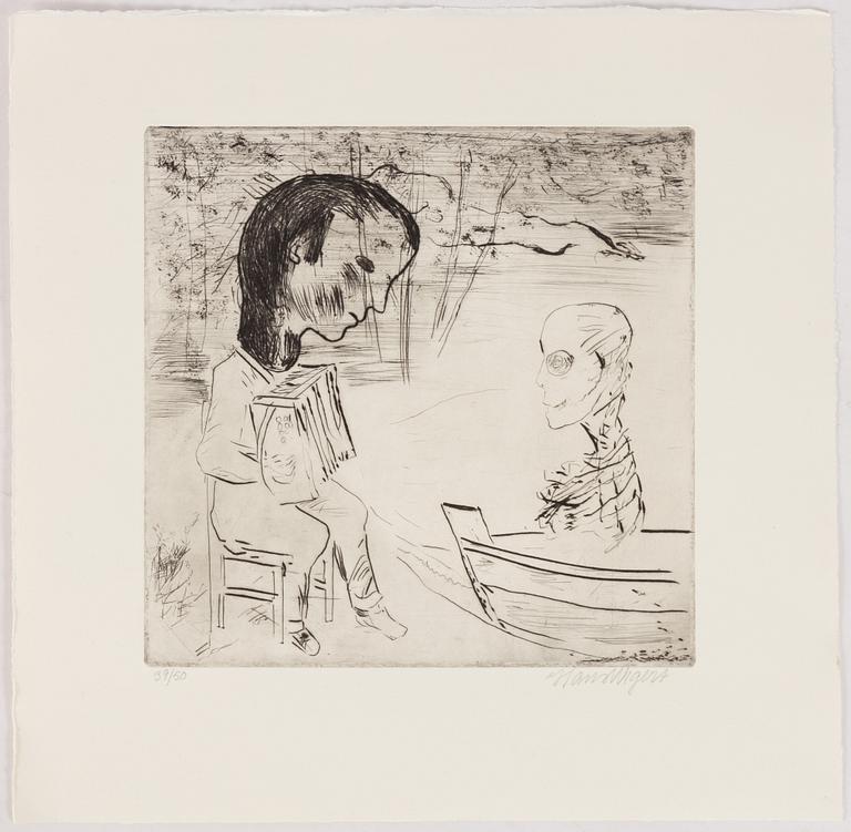 Hans Wigert, Dragspelare.