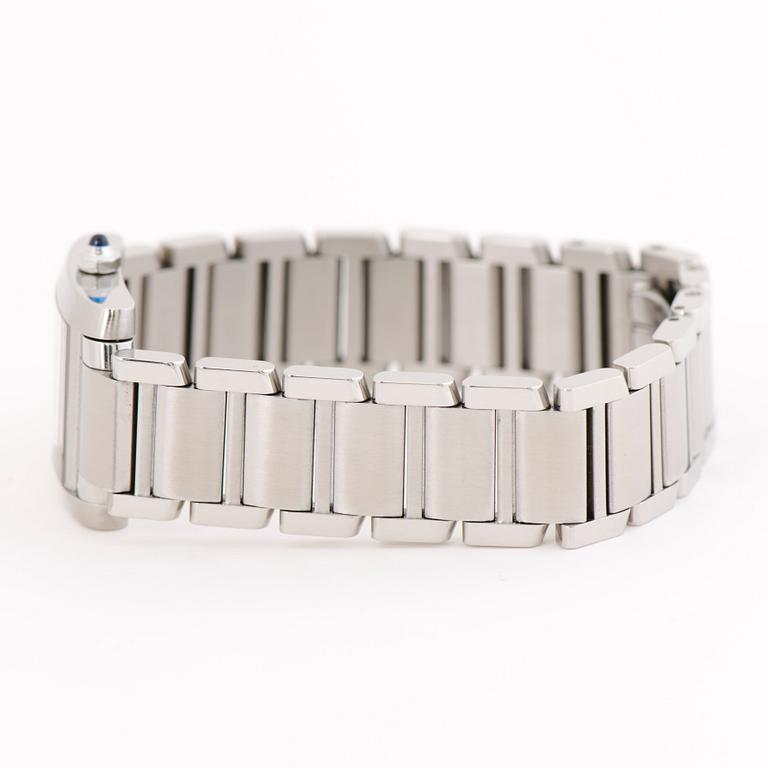 CARTIER, Tank Francaise, armbandsur, 20 x 25 mm.