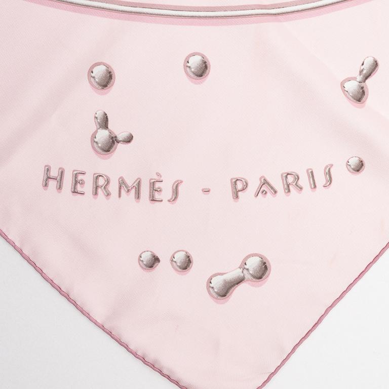 Hermès, scarf, "Vif Argent".