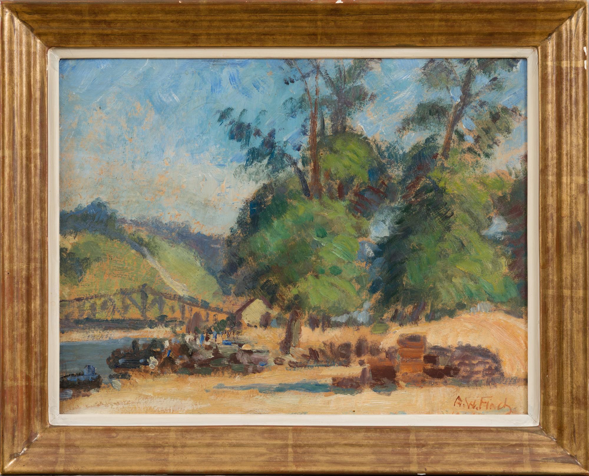 ALFRED WILLIAM FINCH, PUIDEN VARJOSSA.