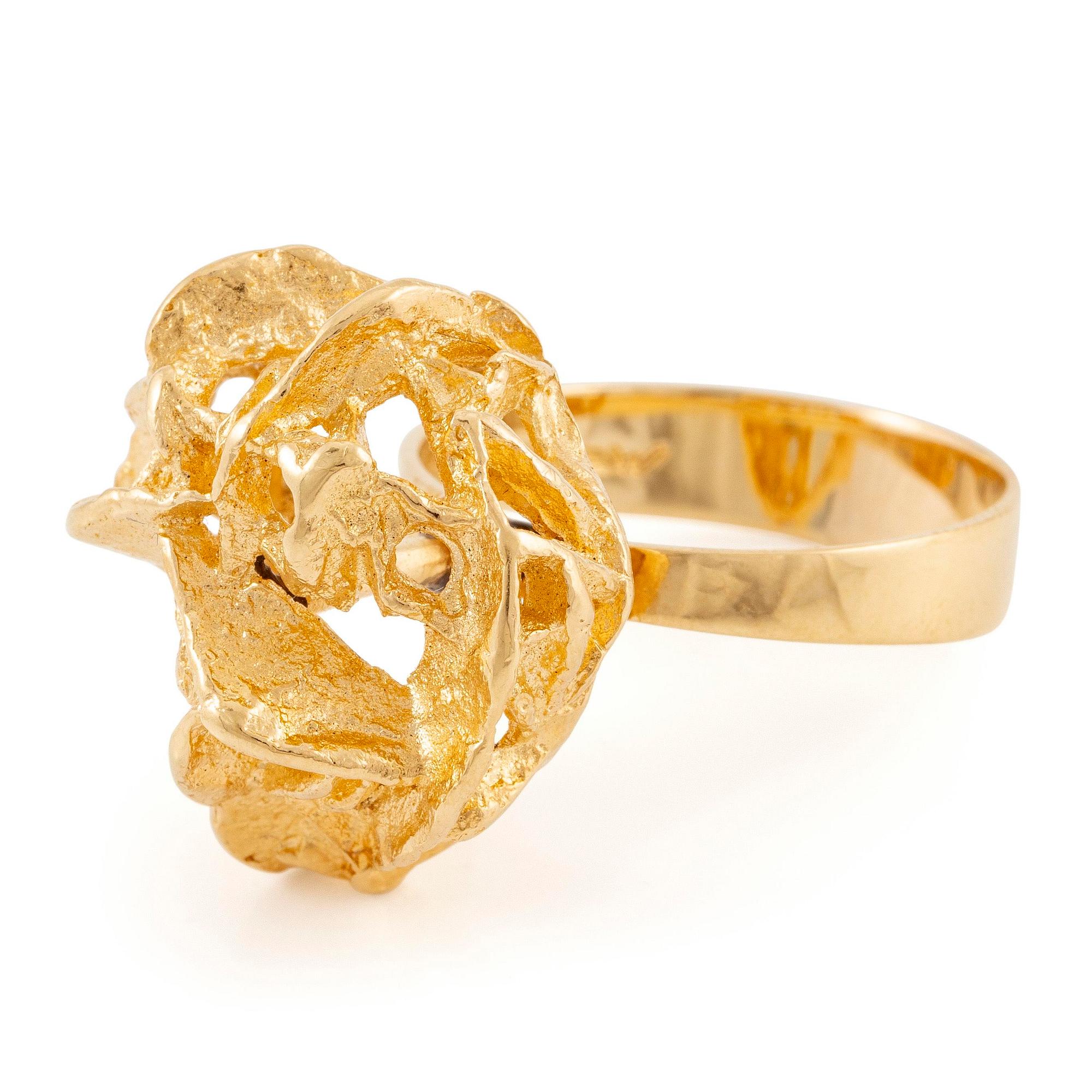 Björn Weckström, a ring 18K gold, for Lapponia.
