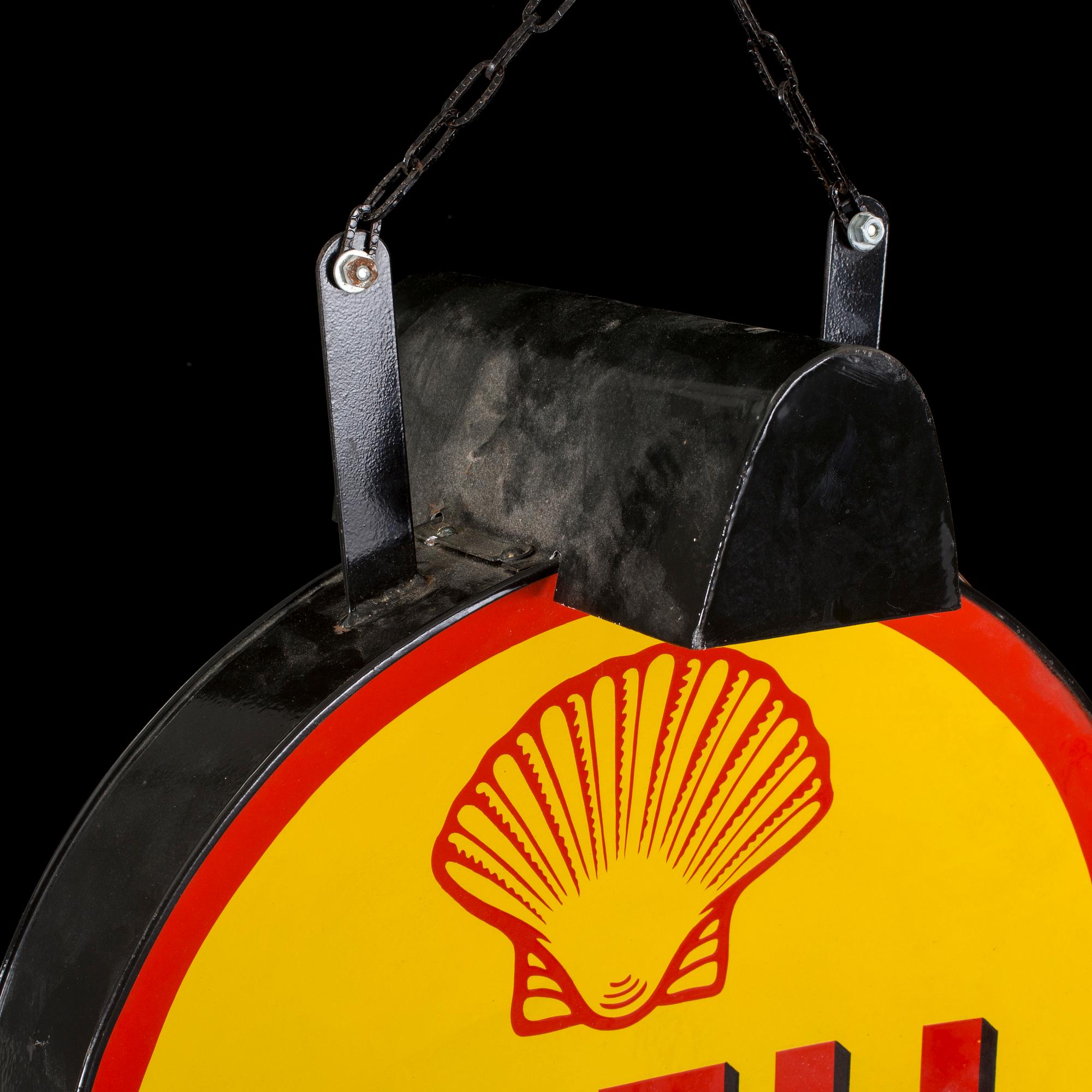 EMALJSKYLT, "Shell autooele", 1900-talets mitt.