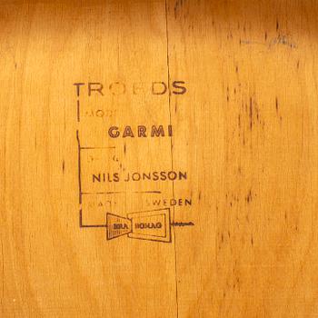 Nils Jonsson, stolar, 6st, ” Garmi", Troeds, 1900-talets mitt.