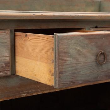 A 19th century sideboard.