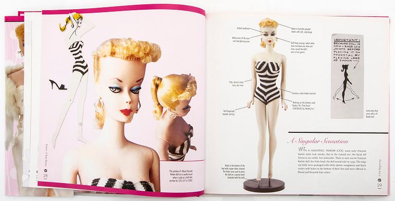 Books 3 pcs, including "Barbie a Rare Beauty" by Sandra Holder, FW Media 2010.