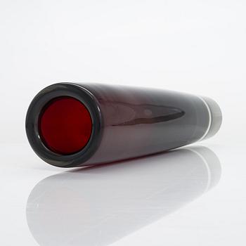 Kaj Franck, a 'KF 239' glass vase signed K. Franck Nuutajärvi Notsjö -60.