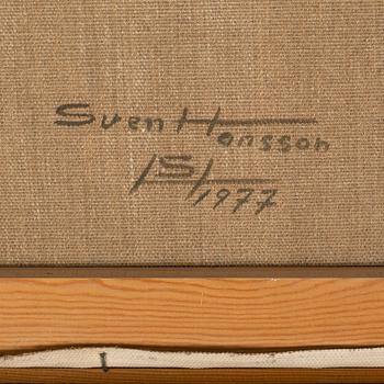 SVEN AXEL HANSSON, oil on canvas´, signed and dated -77.