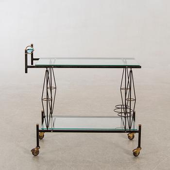 Serving trolley, Probably France, 1950s.