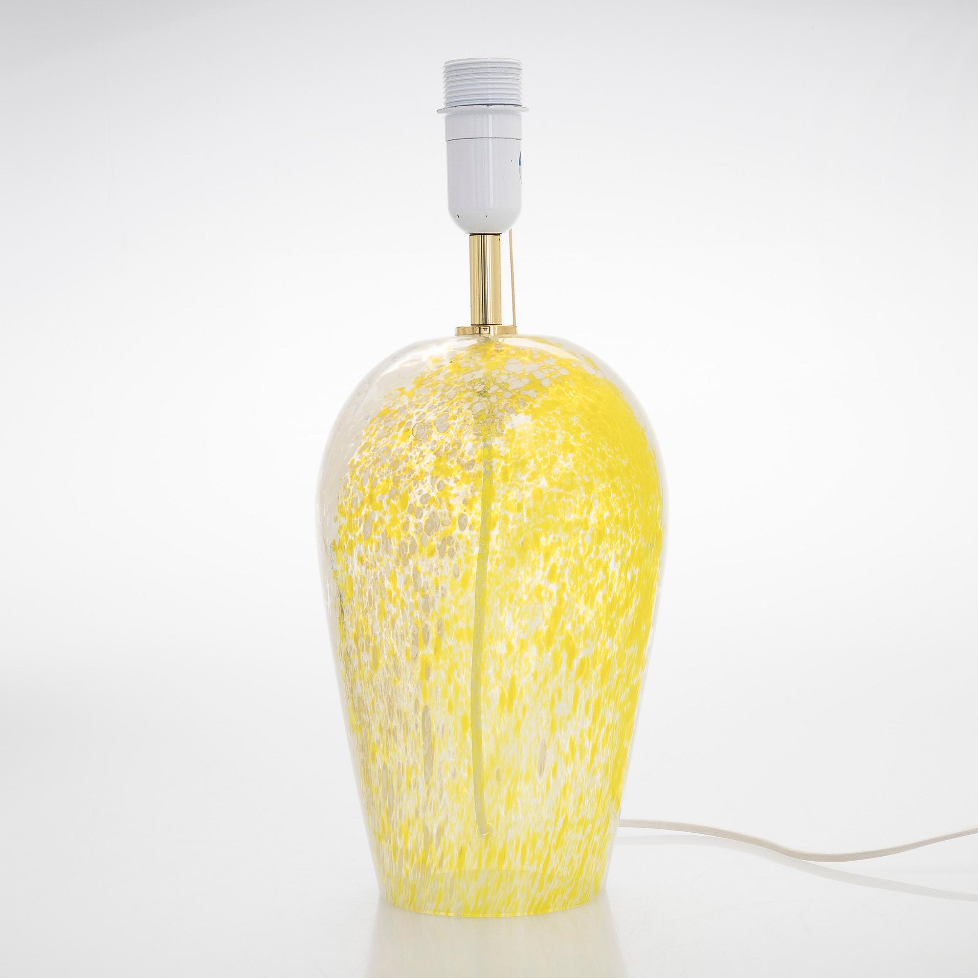 Bordslampa, 1900-talets senare hälft.