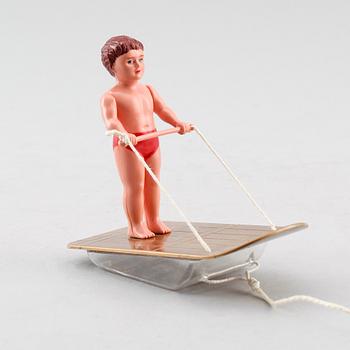 LEKSAKER, 3 st, Schuco, 1900-talets mitt.