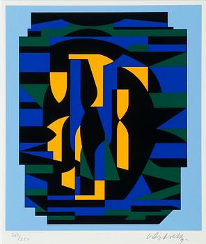 664. Victor Vasarely, COMPOSITION.