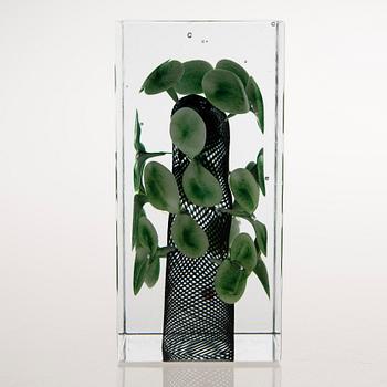 Oiva Toikka, JUBILEUMSKUB, glas, signerad Oiva Toikka Nuutajärvi 2008 16/200.