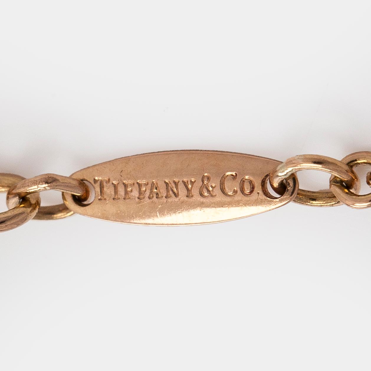 Tiffany & Co, Elsa Peretti, armband, "Open Heart", 18K roséguld.