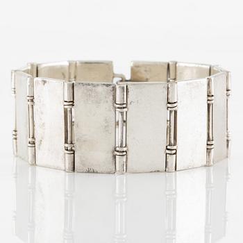 Rey Urban, bracelet, sterling silver, Stockholm 1962.