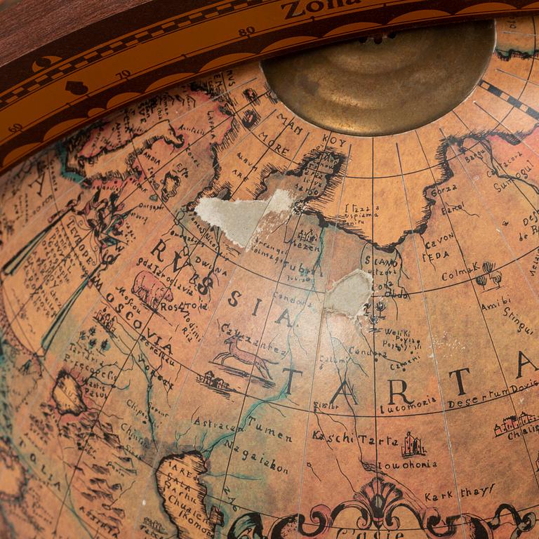 A globe bar, Zoffoli, Italy, second half of the 20th Century.