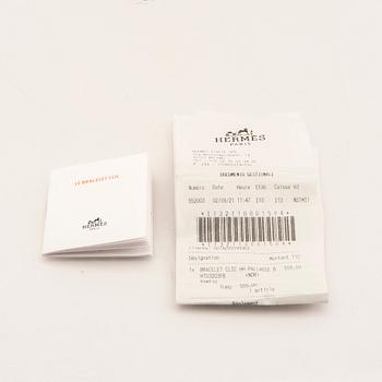 Hermès, armband "Le bracelet clic HH", 2021.