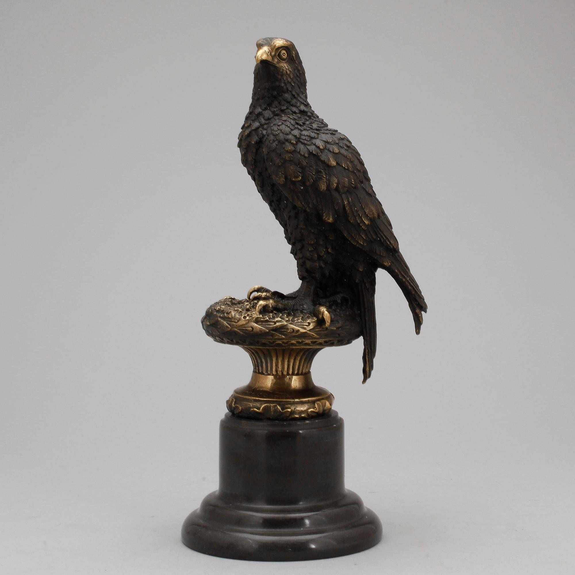 ARCHIBALD THORBURN, efter, skulptur, brons, signerad.
