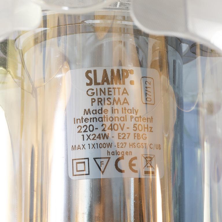 Nigel Coates, a ceiling lamp, "Ginetta Prisma", Slamp, contemporary.