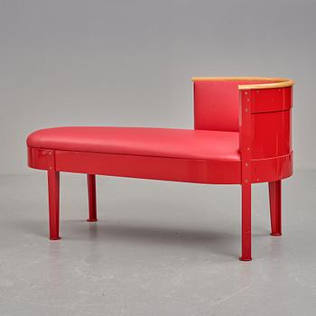 Mats Theselius, a Ferrari red "Canapé", Källemo, Sweden post 1991.