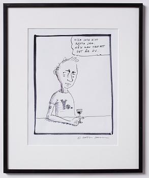 Göran Larsson, 6 st serieteckningar.