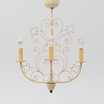 A Swedish moden ceiling lamp, 1940's.