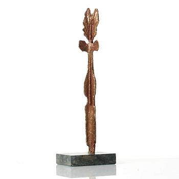 ERIC GRATE, skulptur, patinerad brons, signerad, gjutarstämpel H Bergman cire perdue.
