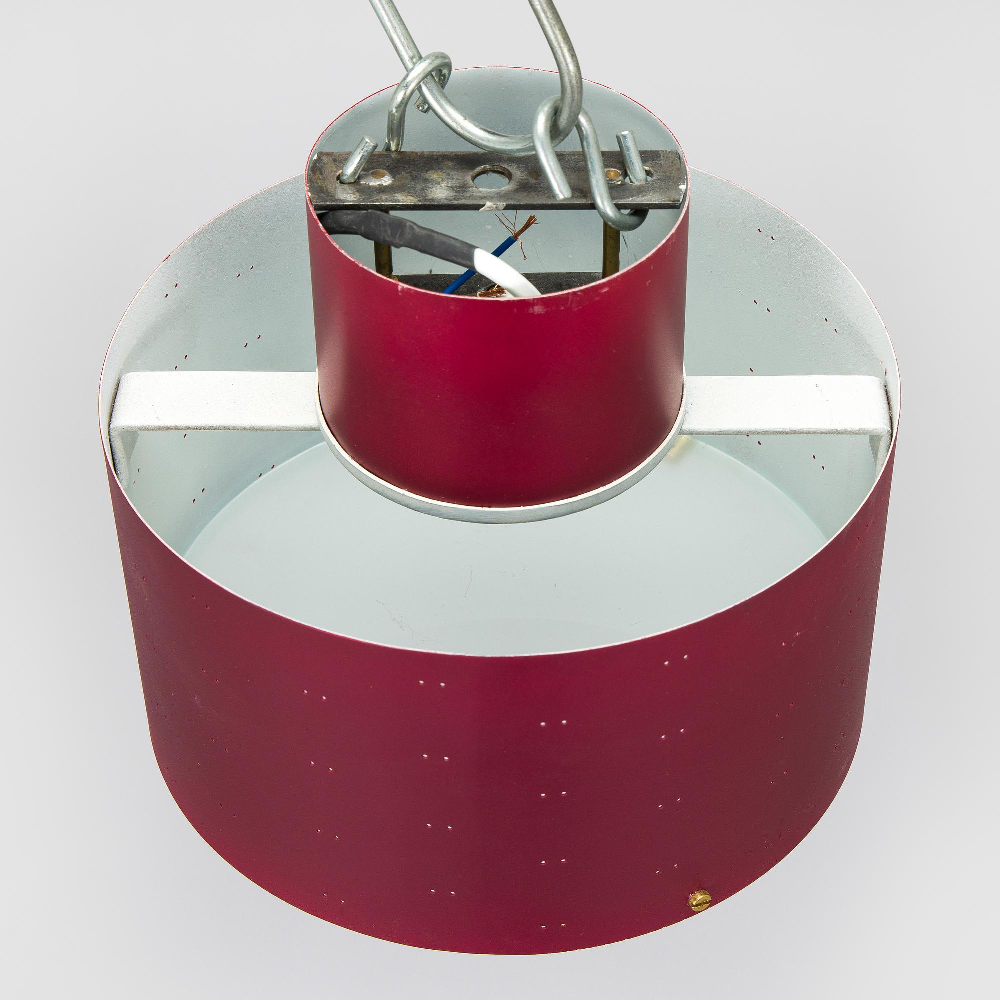 Paavo Tynell, a 1950s 9069/24 'Starry sky' ceiling light for Idman, Finland.