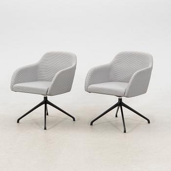 Armchairs, a pair by Akaba.