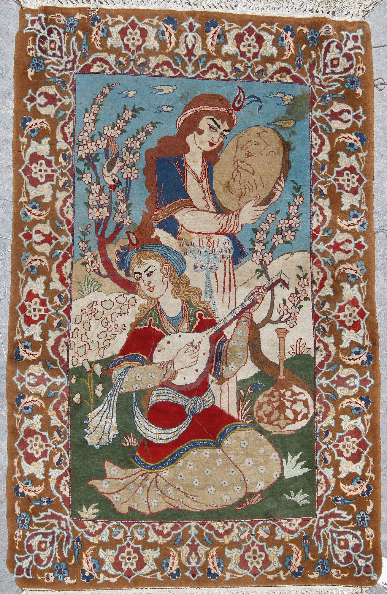 MATTA, Isfahan, korkull, ca 97,5x64 cm.