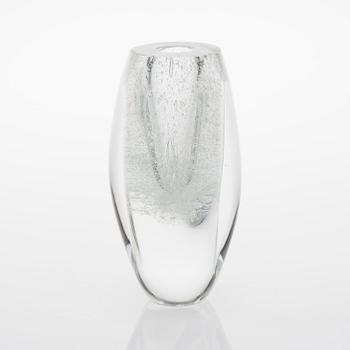 TIMO SARPANEVA, GLASSKULPTUR. Claritas. Sign. Timo Sarpaneva, Iittala 1984, C1751.