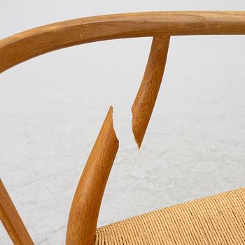 Hans J. Wegner, stolar, ett par, modell CH24 "Y-stolen", Carl Hansen & Son, Odense, Danmark.