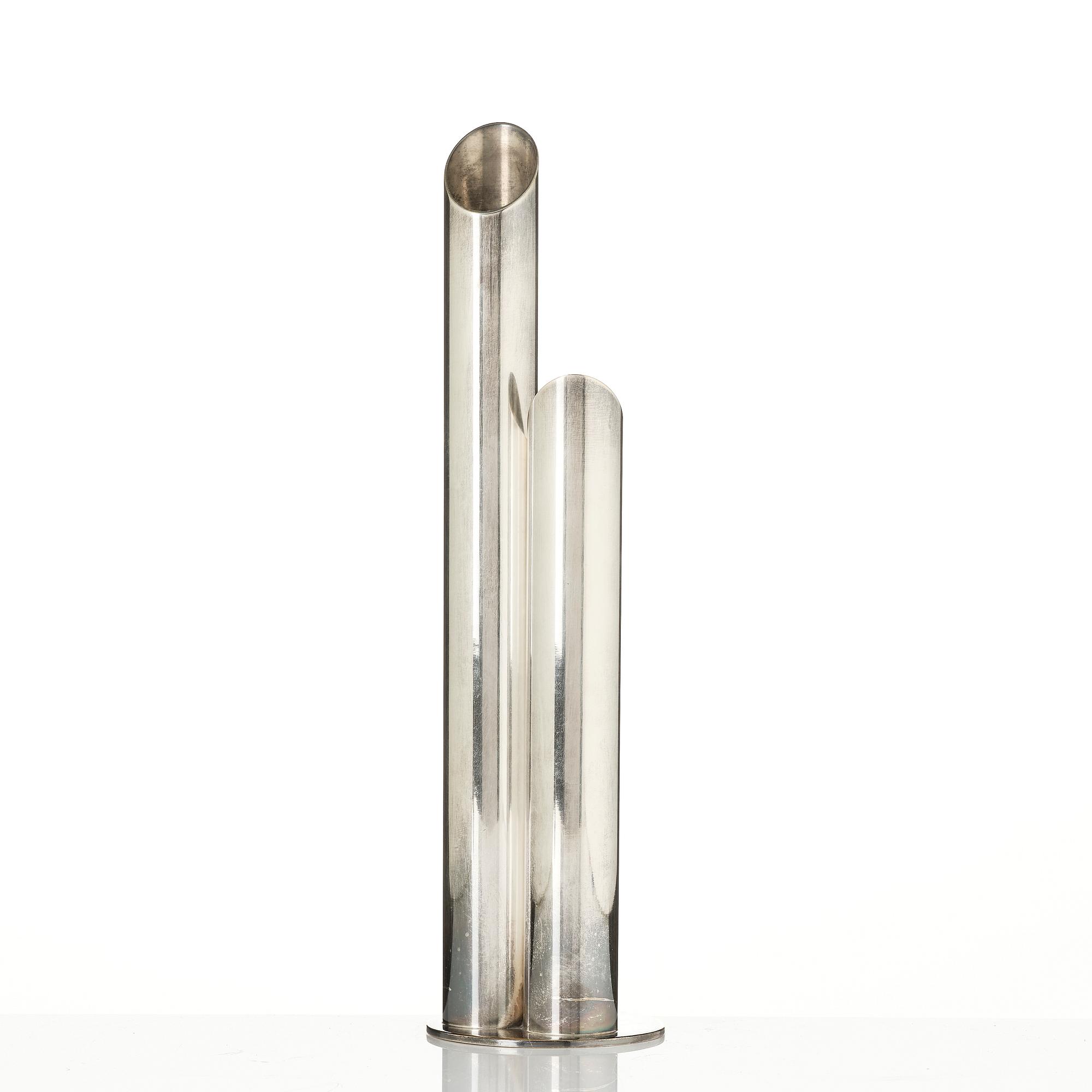 Ivar Ålenius-Björk, a "Rörvasen" vase model 392, Ystad-Metall.