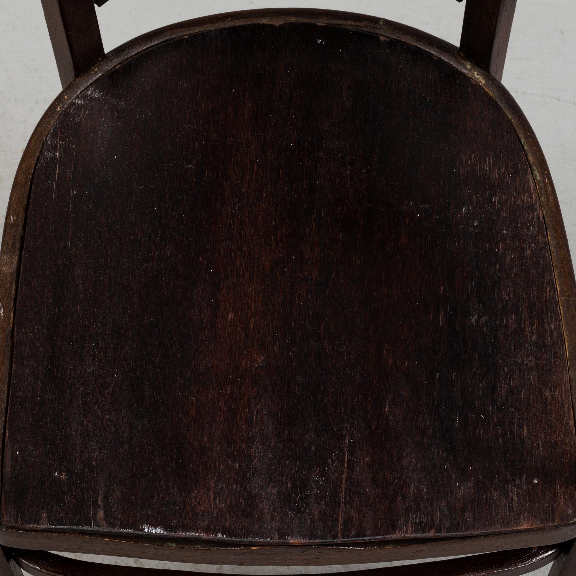 OTTO WAGNER, karmstol, Jacob & Josef Kohn, Wien, 1900-talets början.