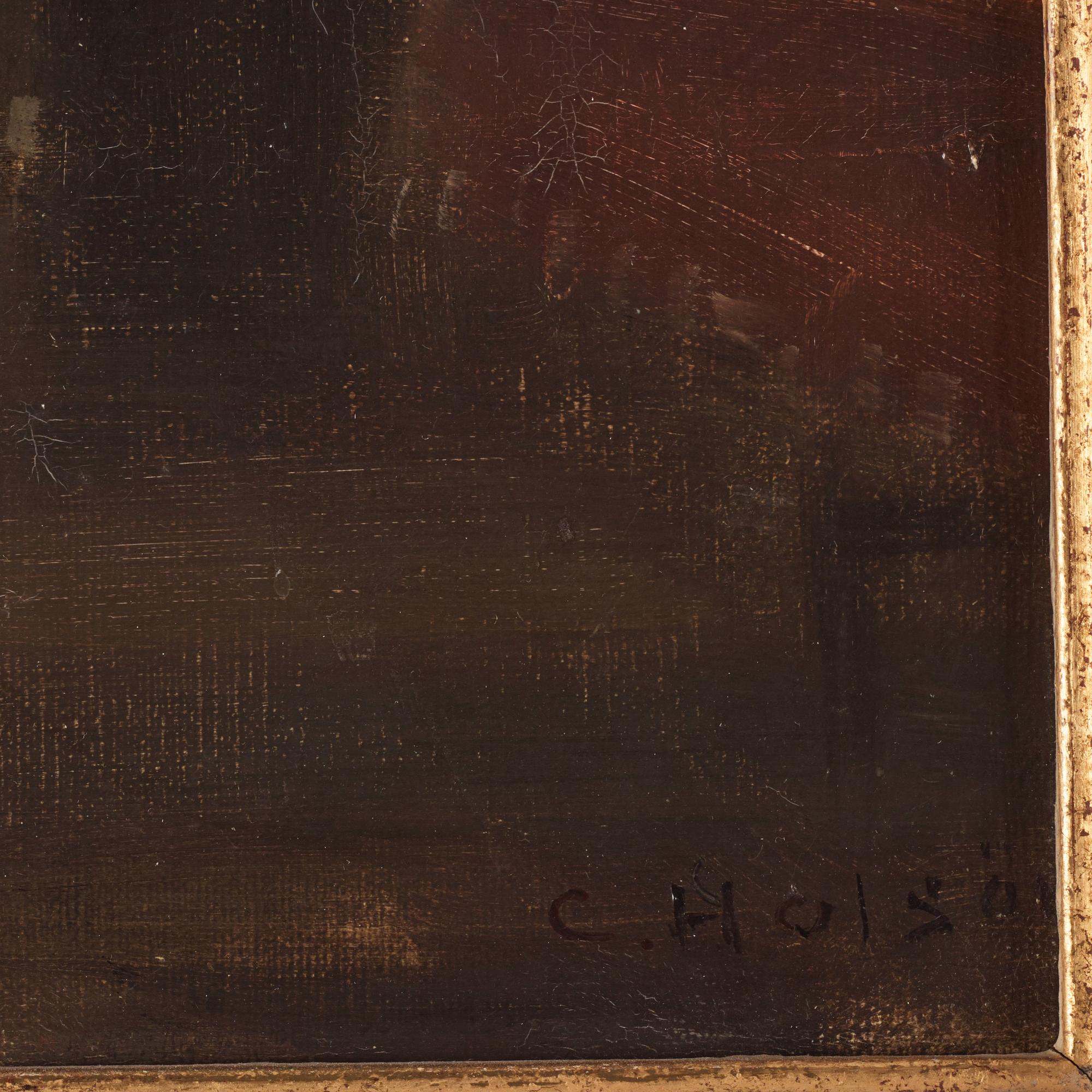 Carl Holsoe, Kvällsinteriör.