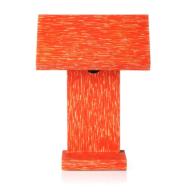 Adrian Bursell & Siri Svedborg, a "Crayon Pine Lamp", executed in their own studio, Stockholm, 2026.