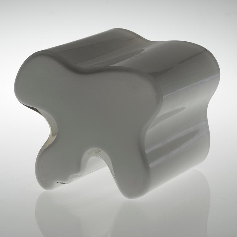 AN ALVAR AALTO GLASS VASE, signed Alvar Aalto, 3031.