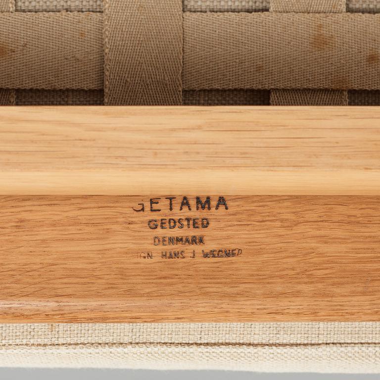 HANS J WEGNER, fåtölj, "GE 271", Getama, Danmark, 1960-tal.