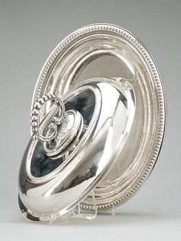 DUBBELKAROTT, nysilver, England 1900-tal.