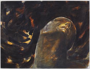 Claes Eklundh, tempera on canvas.