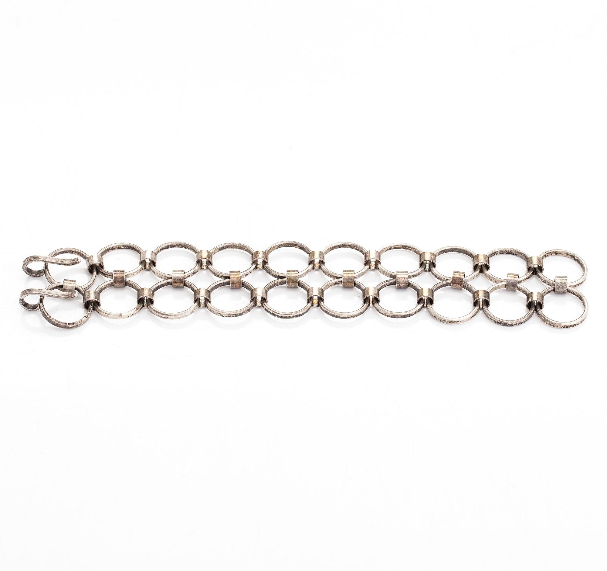 Kaija Aarikka,  armband, silver, Finland, 1966.