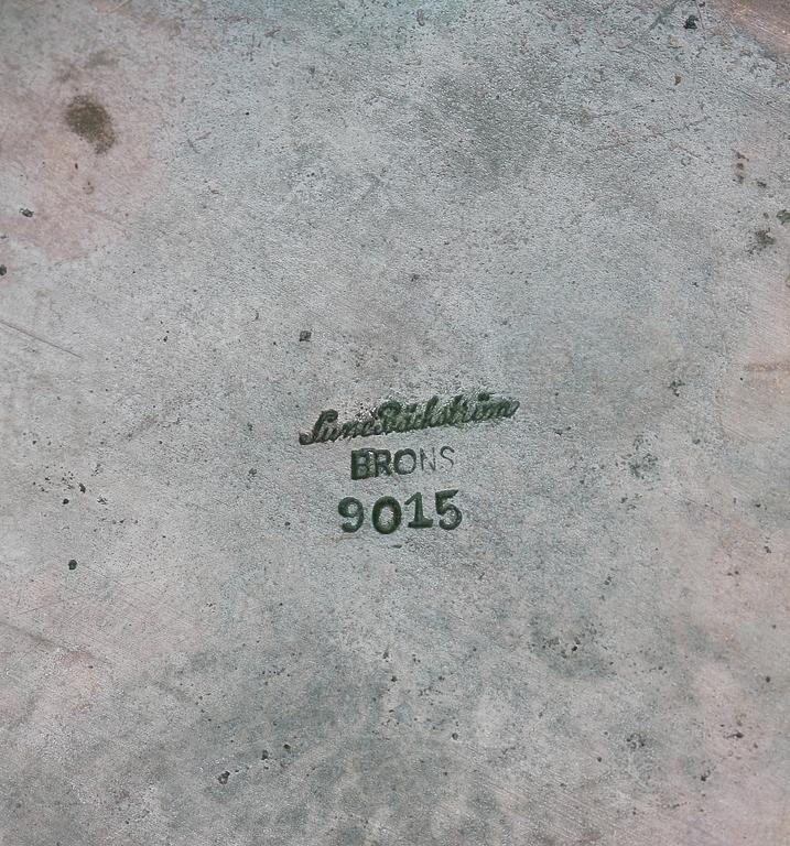 ASKFAT, brons, Sune Bäckström, troligen 1930-tal.