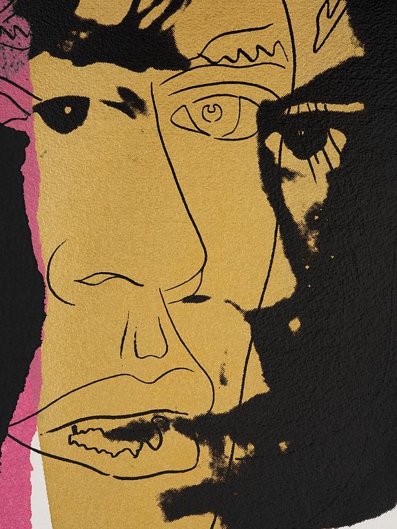 Andy Warhol, "Mick Jagger".