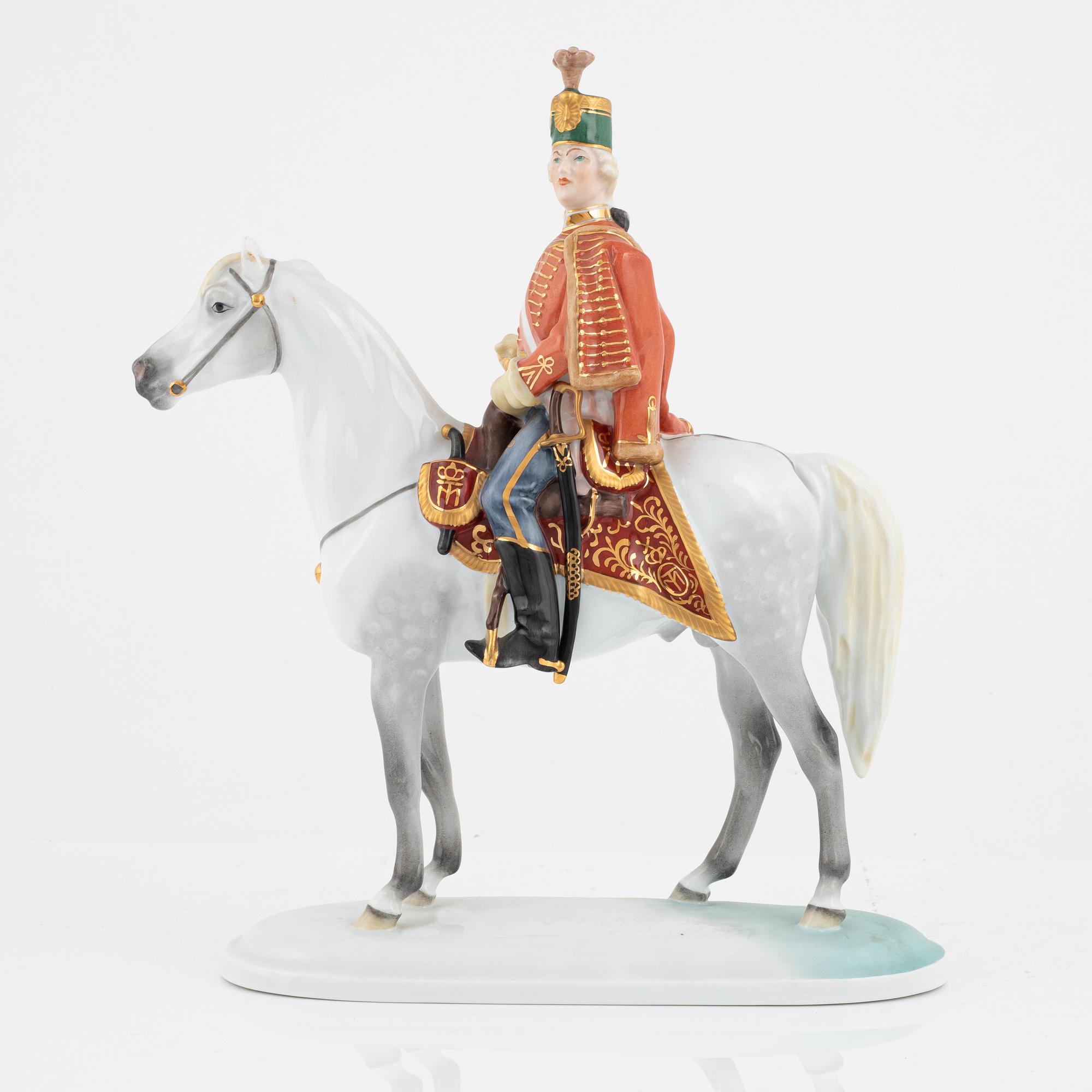 Figurin, porslin, Herend, Ungern.