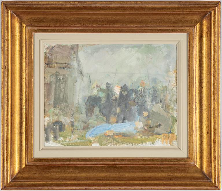 Ragnar Person, oil on canvas, signed RP.