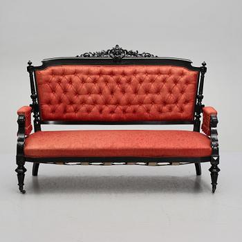 SOFFA, ny-Louis Seize, sent 1800-tal.
