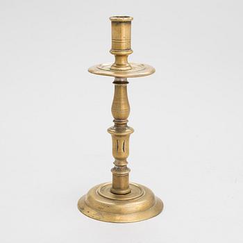A candlesticks, possiblySpain latter half of 17th century.