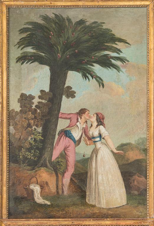 Seinäpaneeli, Ranska, noin 1800-luku.