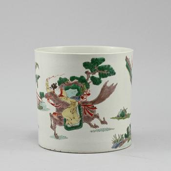 PENSELSTÄLL, porslin, Kina, 1900-tal.