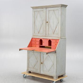 Writing cabinet, 19th century.