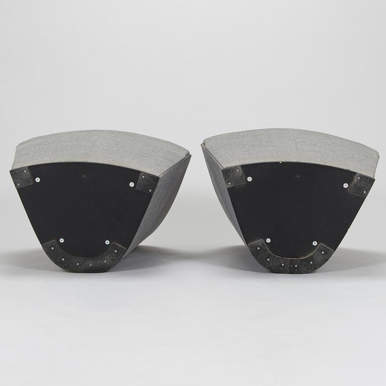 Lievore & Altherr & Molina, Three 21st century 'Colina' easy chairs for Arper Italy. Designed 2014.